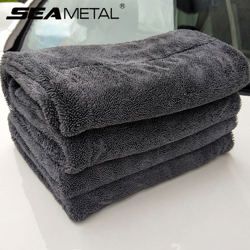 Microfiber Car Drying Towel Super Absorbent - Полотенце для мытья автомобиля 1200GSM двустороннее