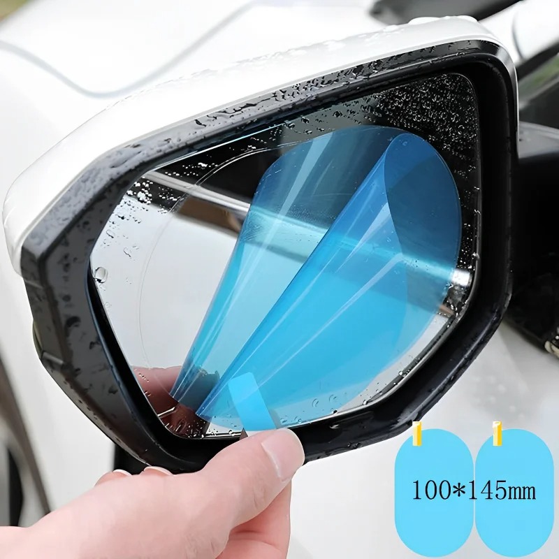 Anti Glare Car Rearview Mirror Film - Нанопленка для защиты автомобильных зеркал, водоотталкивающая,