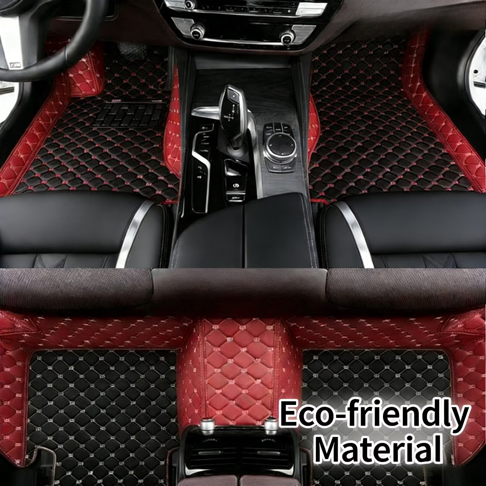 Car Floor Mats Universal Waterproof Leather - Кожаные автомобильные коврики для Jeep Liberty