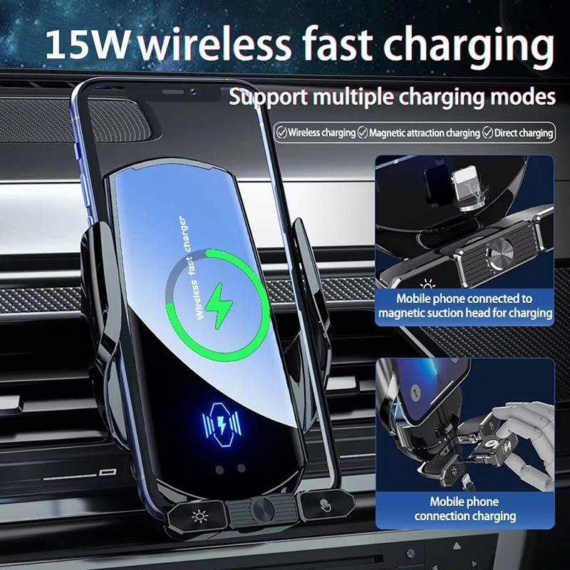 Автомобильное беспроводное зар – обзор и цена Magnetic Phone Holder For Car Vent
