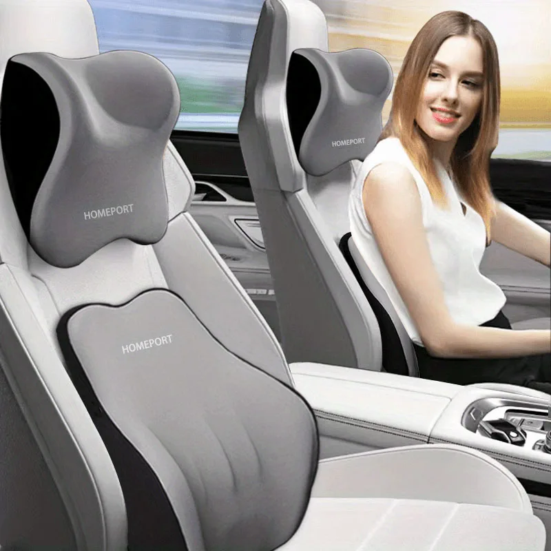 Автомобильный подголовник из п – обзор и цена Memory Foam Car Neck Pillow Lumbar Support