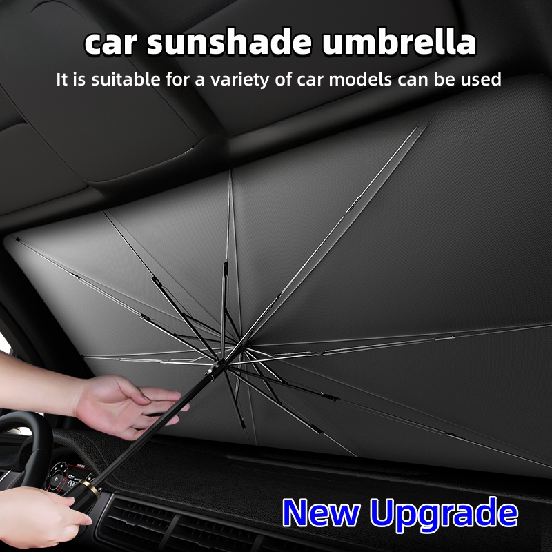 Солнцезащитный зонт-шторка для – обзор и цена Car Sunshade Windshield Umbrella Foldable