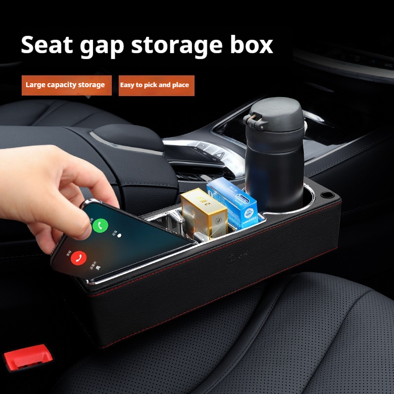 Автомобильный Органайзер с дер – обзор и цена Seat Gap Filler Organizer With Usb Charger