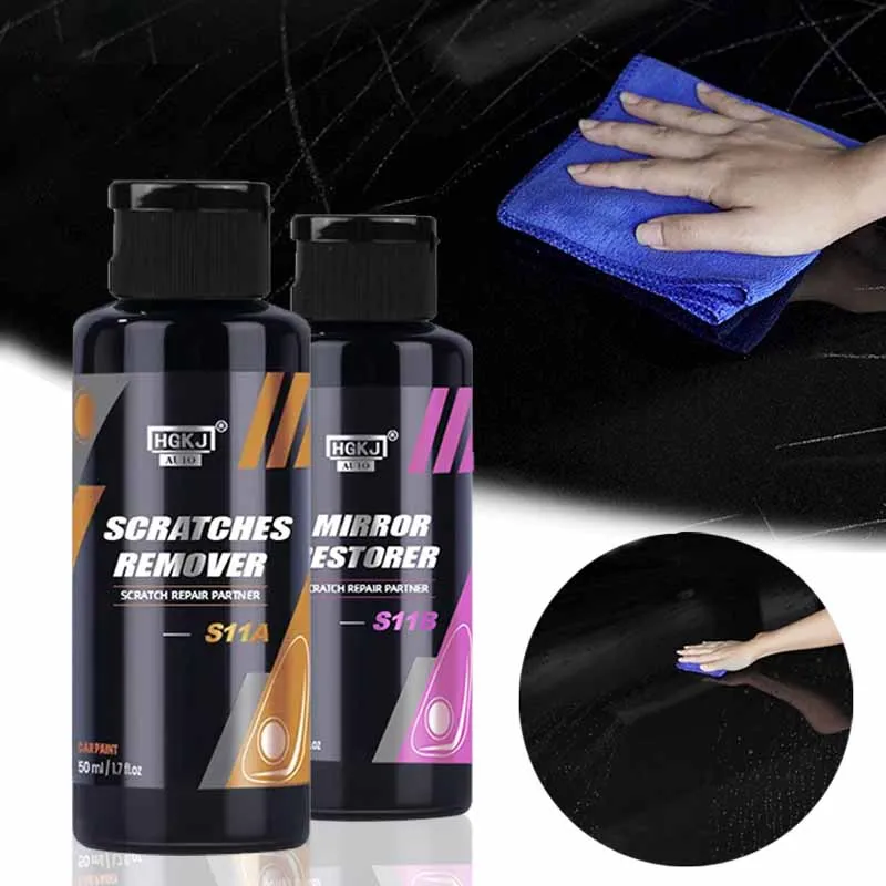 HGKJ-S11 средство для удаления – обзор и цена Car Scratch Repair Polishing Wax Paste