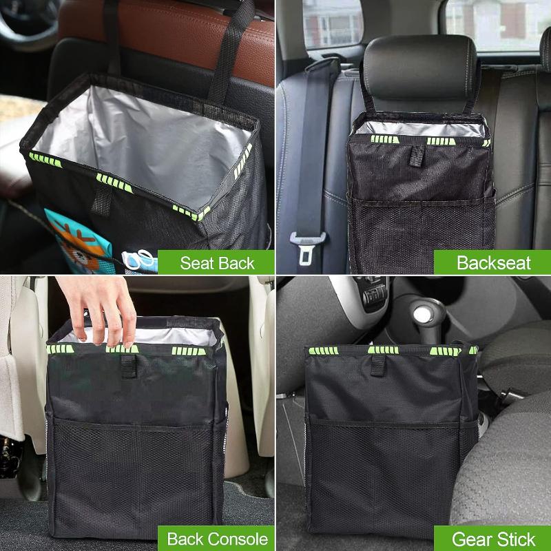 Автомобильный мусорный контейн – обзор и цена Waterproof Car Trash Can With Lid