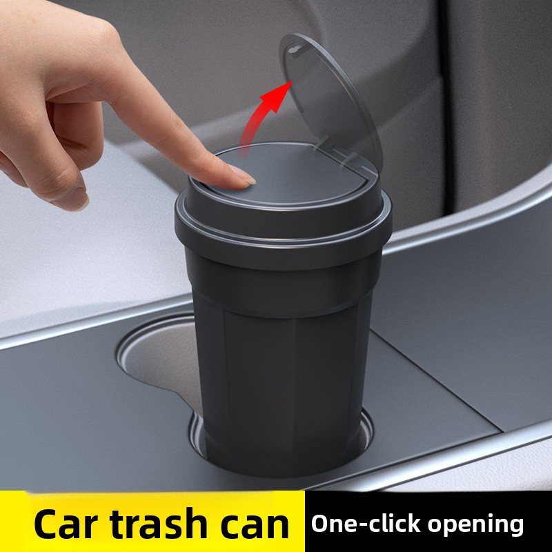 Автомобильный мусорный бак-орг – обзор и цена Waterproof Car Trash Can With Lid