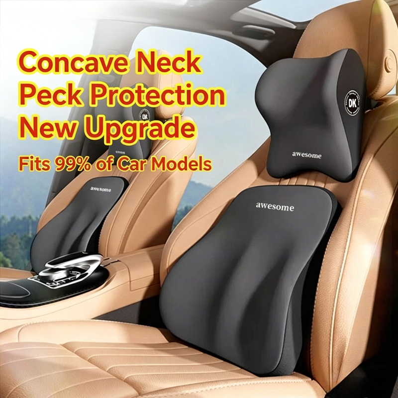 Набор автомобильных подушек дл – обзор и цена Memory Foam Car Neck Pillow Lumbar Support