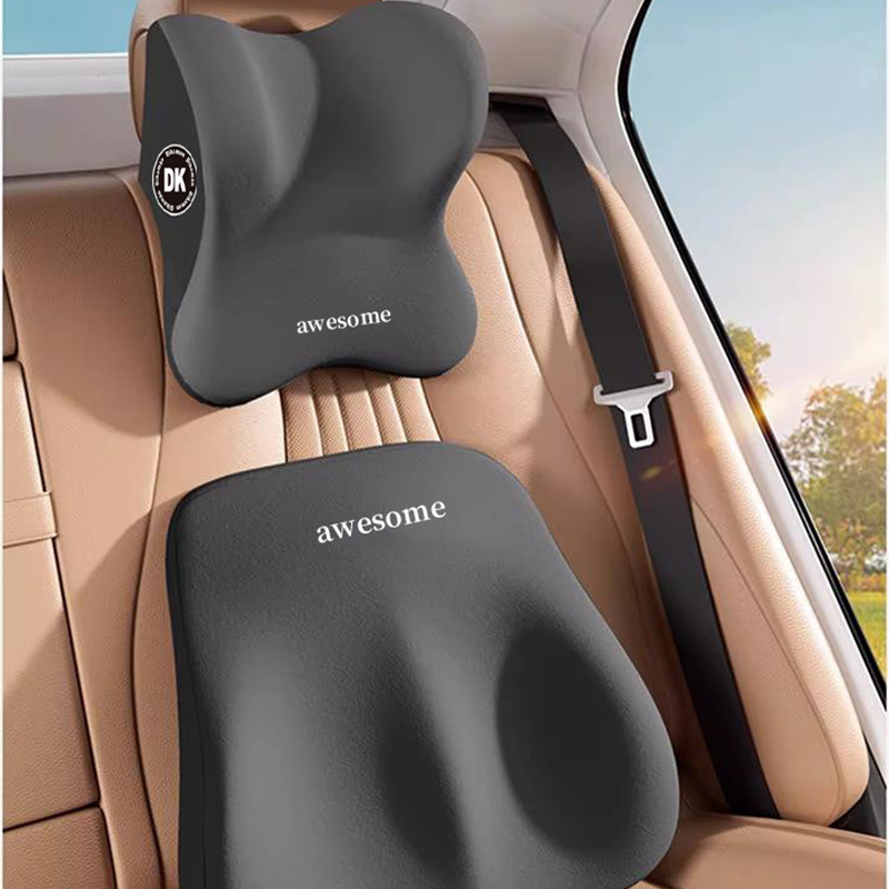 Набор автомобильных подушек дл – обзор и цена Memory Foam Car Neck Pillow Lumbar Support
