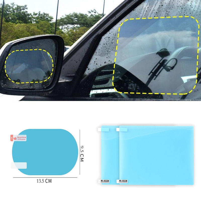 4 шт. Противотуманные, антибли – обзор и цена Anti Glare Car Rearview Mirror Film