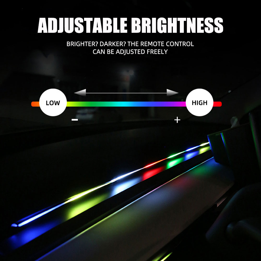 Универсальное автомобильное ок – обзор и цена Led Ambient Interior Car Lights App Control