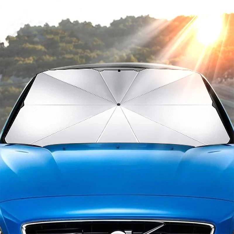 Солнцезащитный экран для лобов – обзор и цена Car Sunshade Windshield Umbrella Foldable