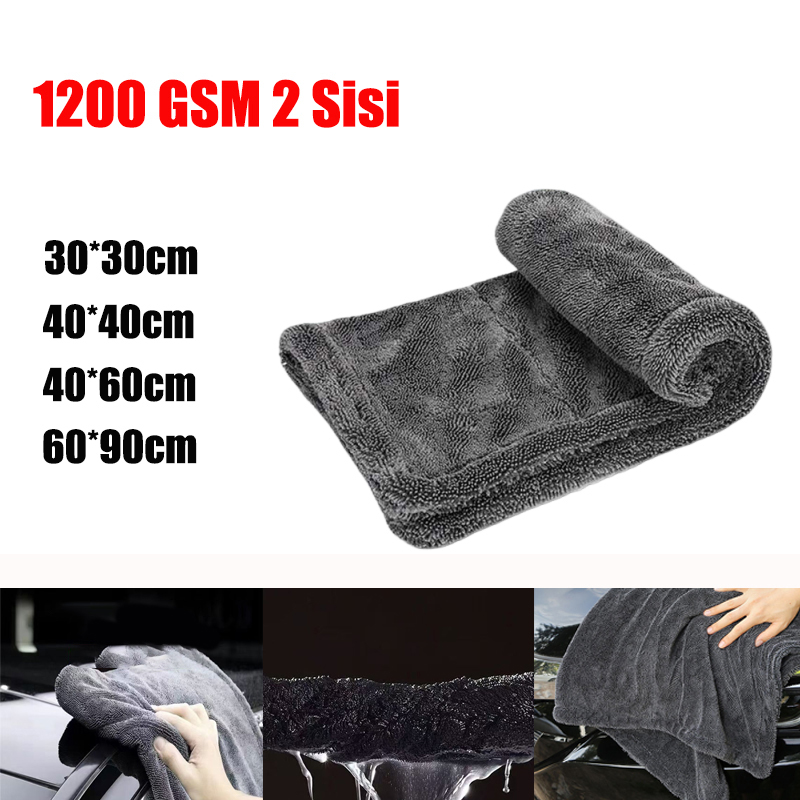 [CA2] Салфетка из микрофибры д – обзор и цена Microfiber Car Drying Towel Super Absorbent