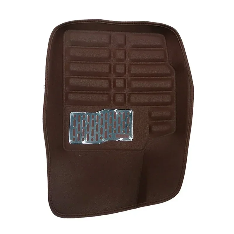 НОВЫЕ роскошные кожаные автомо – обзор и цена Car Floor Mats Universal Waterproof Leather