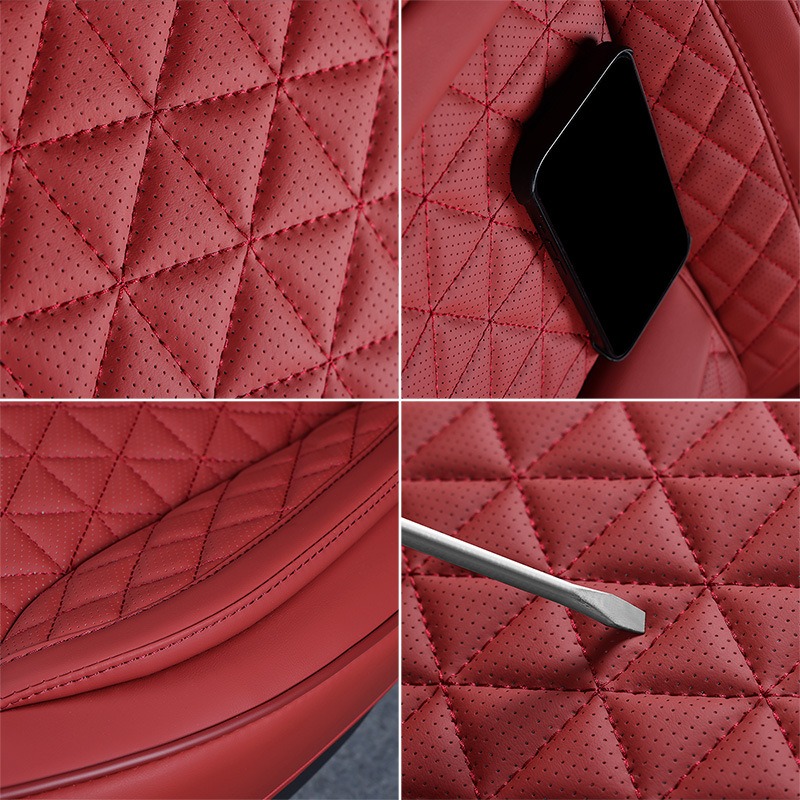 Полный комплект чехлов на авто – обзор и цена Leather Car Seat Covers Full Set Universal