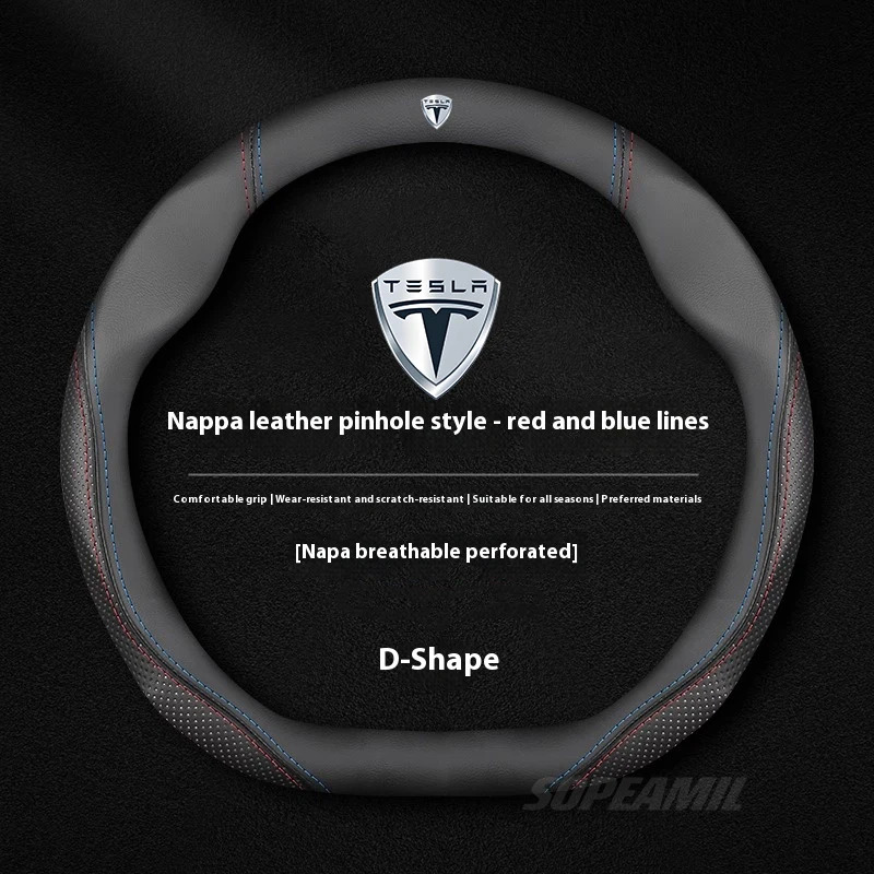 Tesla Model 3 Model Y Model S  – обзор и цена Car Steering Wheel Cover Anti Slip Breathable
