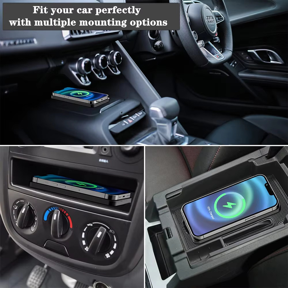 Беспроводное зарядное устройст – обзор и цена Wireless Car Charger Mount Fast Charging