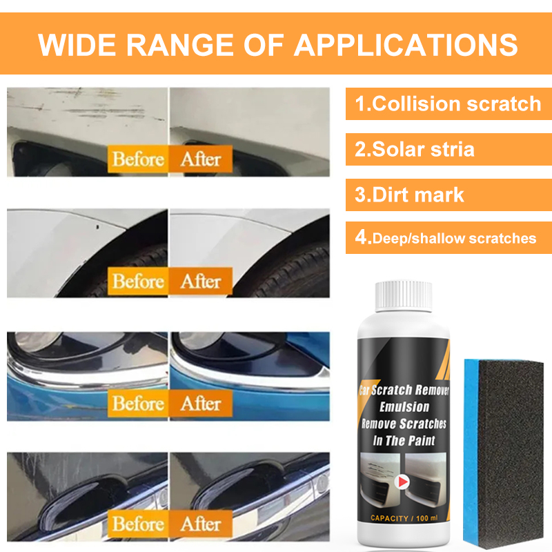 Средство для удаления царапин  – обзор и цена Car Scratch Repair Polishing Wax Paste
