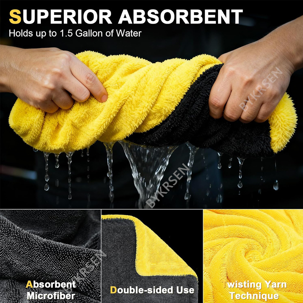 Полотенце для мойки автомобиле – обзор и цена Microfiber Car Drying Towel Super Absorbent