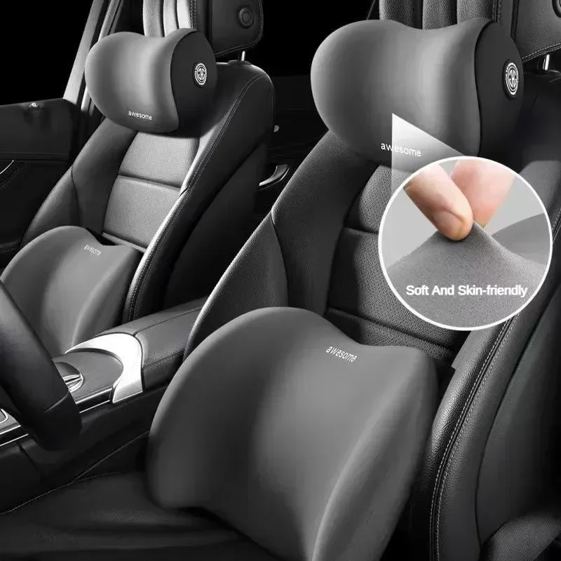 Для комфорта вождения: автомоб – обзор и цена Memory Foam Car Neck Pillow Lumbar Support
